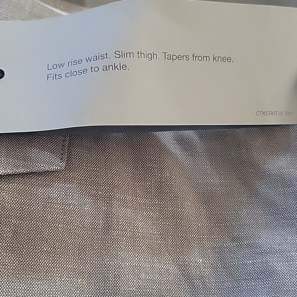 Kenneth Cole linen Solid pants - new - Picture 7 of 7